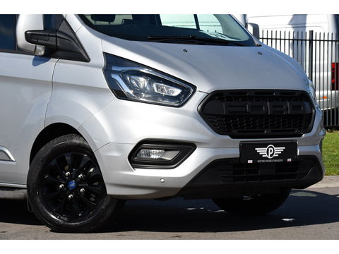 Ford Transit Custom 320 2.0 TDCI L2H1 Platinum Edition DC MARGE! Camera, Cruise, Carplay, 130pk, Automaat, Leder, LED, Multimedia, Stoelverwarming, Uniek!