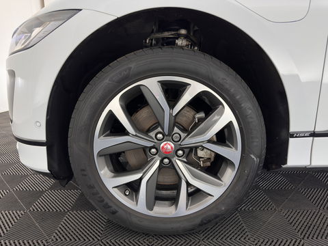 Jaguar I-PACE EV400 HSE 90 kWh {SOH-87%} Aut. *PANO | LUXURY-LEATHER | FULL-LED | MEMORY-PACK | MERIDIAN-AUDIO | DIGI-COCKPIT | KEYLESS | NAVI-FULLMAP | ECC | HEATED-COMFORTSEATS | PDC | HEAD-UP | CAMERA | CRUISE | LANE-ASSIST | 20'