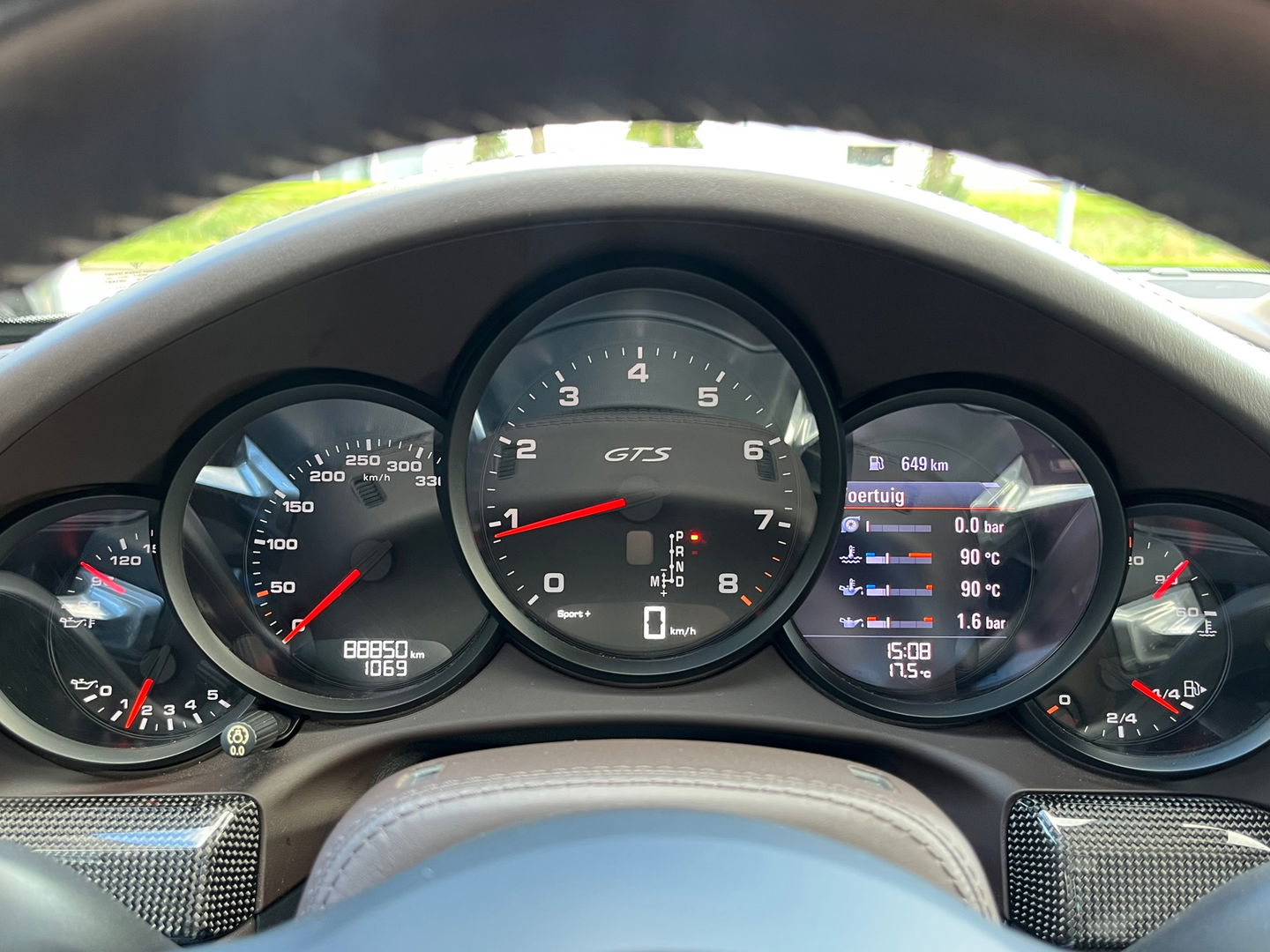 Porsche 911 Cabrio 3.0 Carrera GTS|NL-Auto|Sportchrono|Carbon|Bose|Sportuitlaat|PDLS+|Memory|Leder|450PK