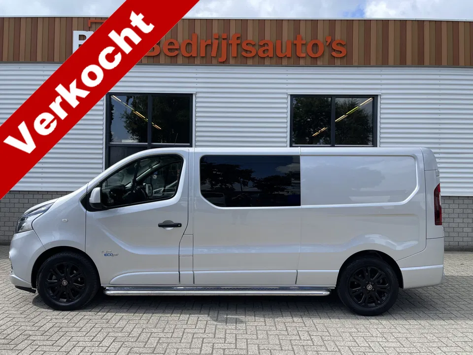 Fiat Talento 2.0 MultiJet 145pk L2H1 Business Pro DC 5 persoons / vaste prijs rijklaar € 20.950 ex btw / lease vanaf € 342 / euro 6 diesel / bpm vrij / airco / cruise / camera / trekhaak !