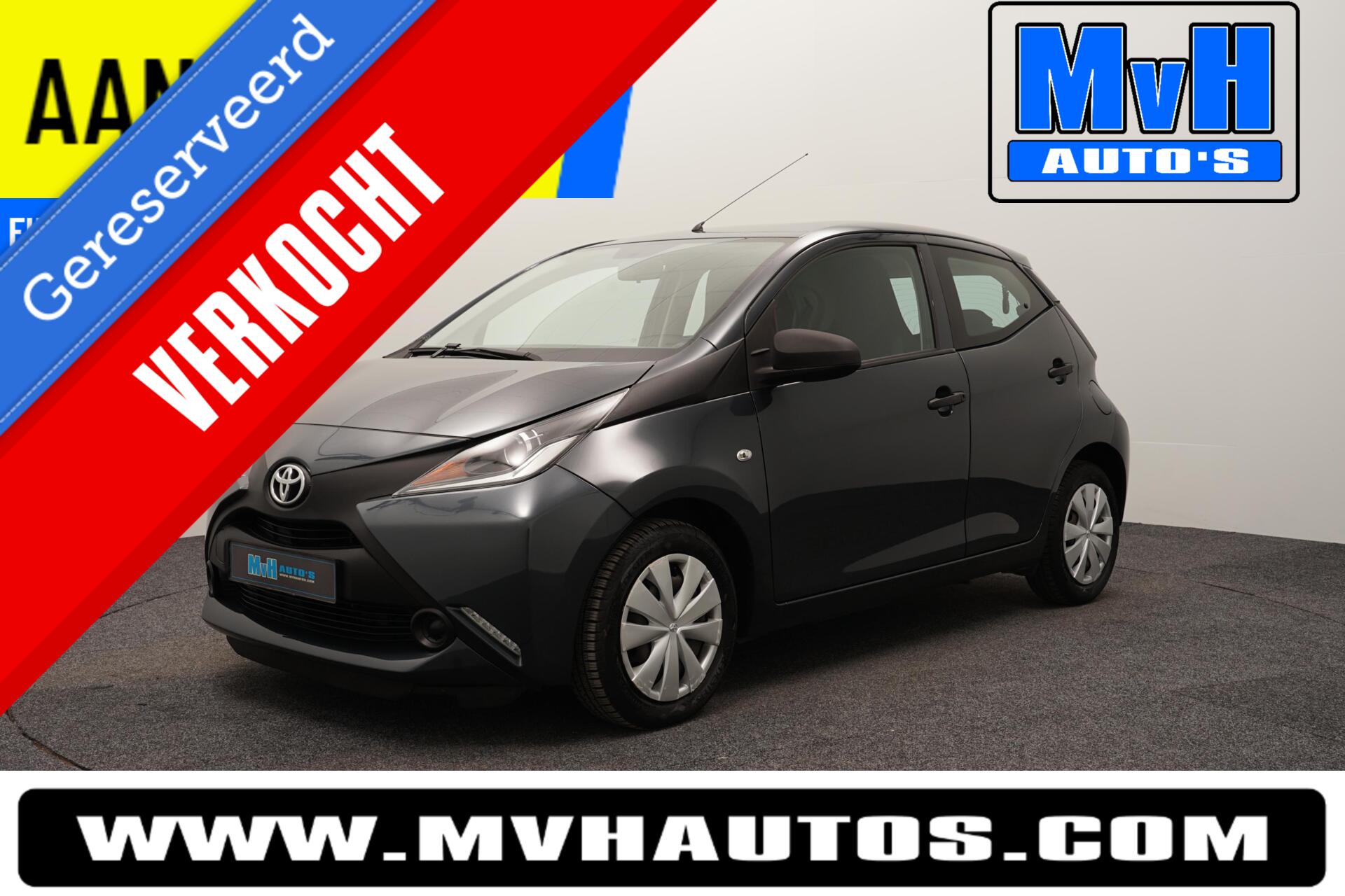 Toyota Aygo 1.0 VVT-i x|AIRCO|ORG.NL|LED|ISOFIX|CARBON