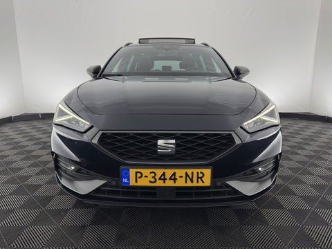SEAT Leon Sportstourer 2.0 TDI FR Business Intense (INCL-BTW) Aut.  *PANO | FULL-LED | ADAPTIVE-CRUISE | DIGI-COCKPIT | NAVI-FULLMAP | LEATHER-MICROFIBRE | CARPLAY | KEYLESS | SHIFT-PADDLES | SPORT-SEATS | AMBIENT-LIGHT | CAMERA | 17''ALU | T