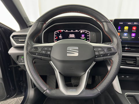 SEAT Leon Sportstourer 2.0 TDI FR Business Intense (INCL-BTW) Aut.  *PANO | FULL-LED | ADAPTIVE-CRUISE | DIGI-COCKPIT | NAVI-FULLMAP | LEATHER-MICROFIBRE | CARPLAY | KEYLESS | SHIFT-PADDLES | SPORT-SEATS | AMBIENT-LIGHT | CAMERA | 17''ALU | T