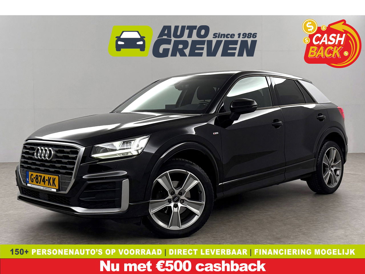 Audi Q2 35 TFSI 150PK S Line | LED | Carplay | Clima | Cruise | Navigatie |  PDC | 18''LMV