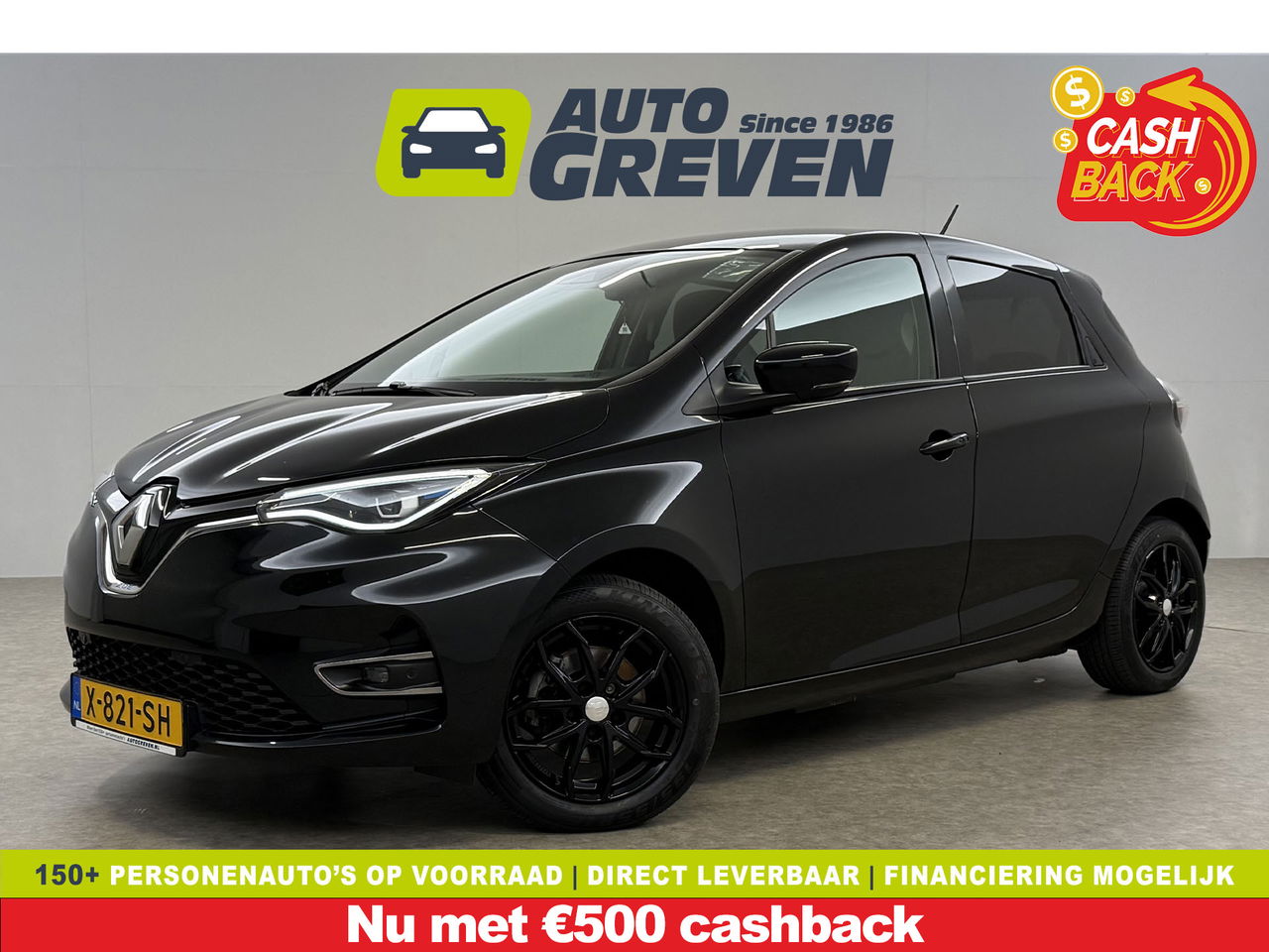 Renault ZOE R110 Life 52 kWh Huur Accu | Elektrisch | LED | Camera | Carplay | Cruise |  PDC | 16"LMV