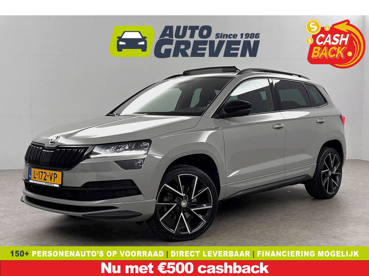 Škoda Karoq 1.5 TSI ACT 150PK Sportline | Panoramadak | Sfeerverl. | Camera | LED | Virtual Cockpit | Carplay