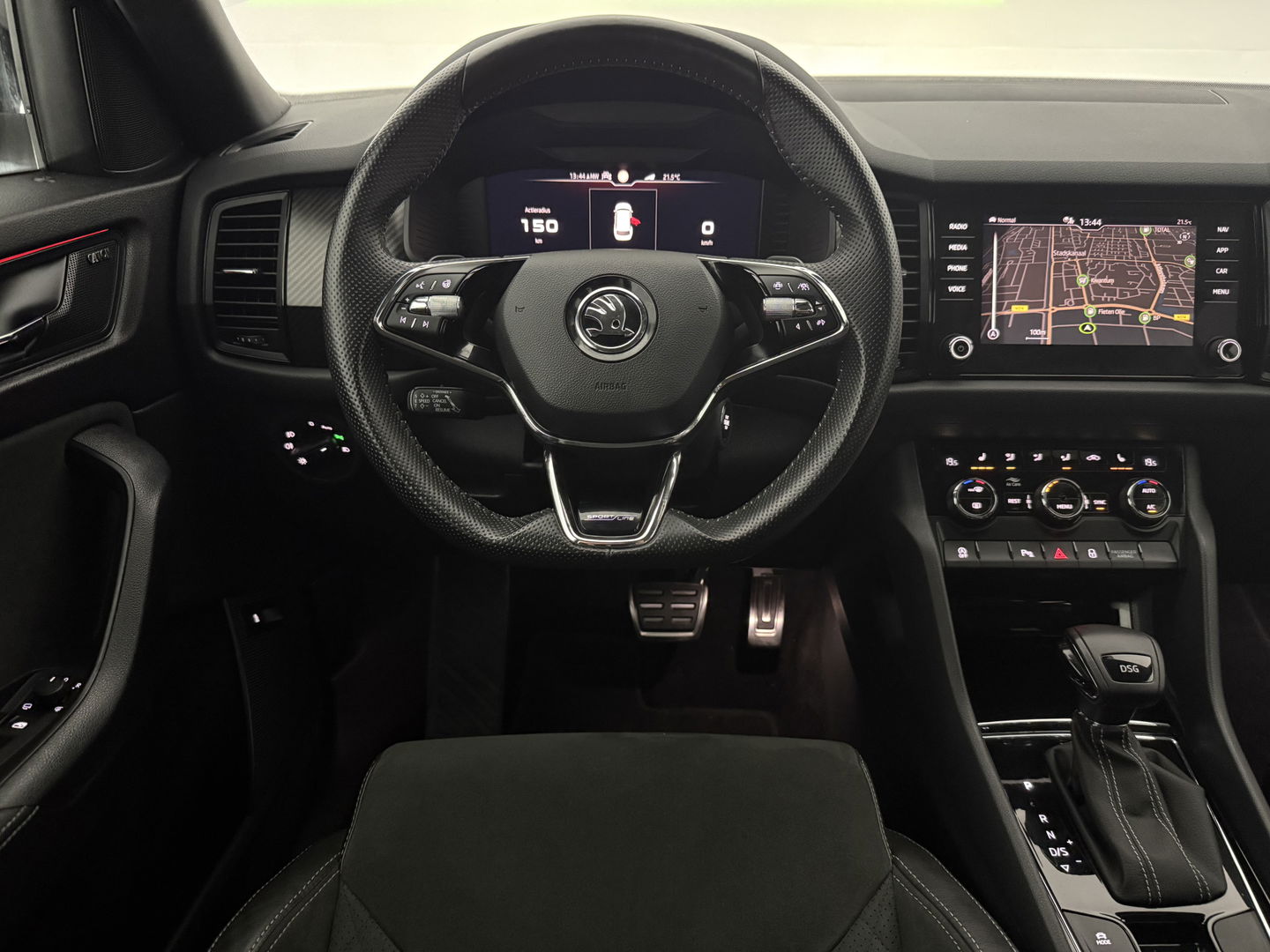 Škoda Kodiaq 1.5 TSI 150PK Sportline Business | Sfeerverl. | LED | Virtual l Camera | Carplay | Memory l Stuur/Stoelverw. l NAP