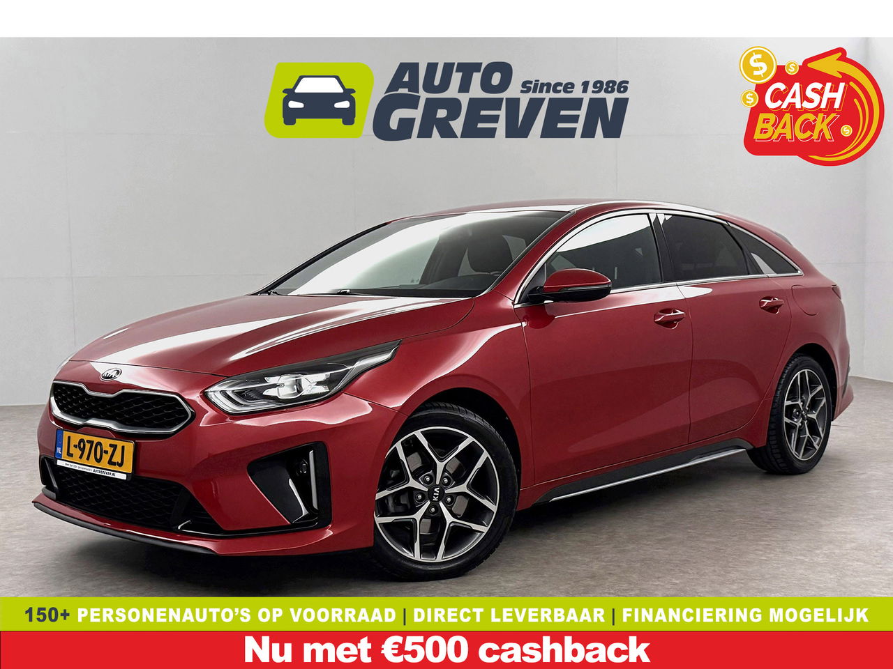 Kia ProCeed 1.4 T-GDI 140PK GT-Line | Camera | LED | Carplay | Virtual Cockpit | Cruisecontrol | Navigatie | Parkeersensoren