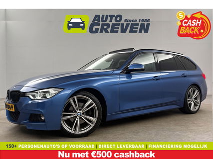 BMW 3-serie 320d High Executive 191PK M-Sport | Panoramadak | LED | Cruisecontrol | Navigatie | Parkeersens. | 19"LMV