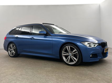 BMW 3-serie 320d High Executive 191PK M-Sport | Panoramadak | LED | Cruisecontrol | Navigatie | Parkeersens. | 19"LMV