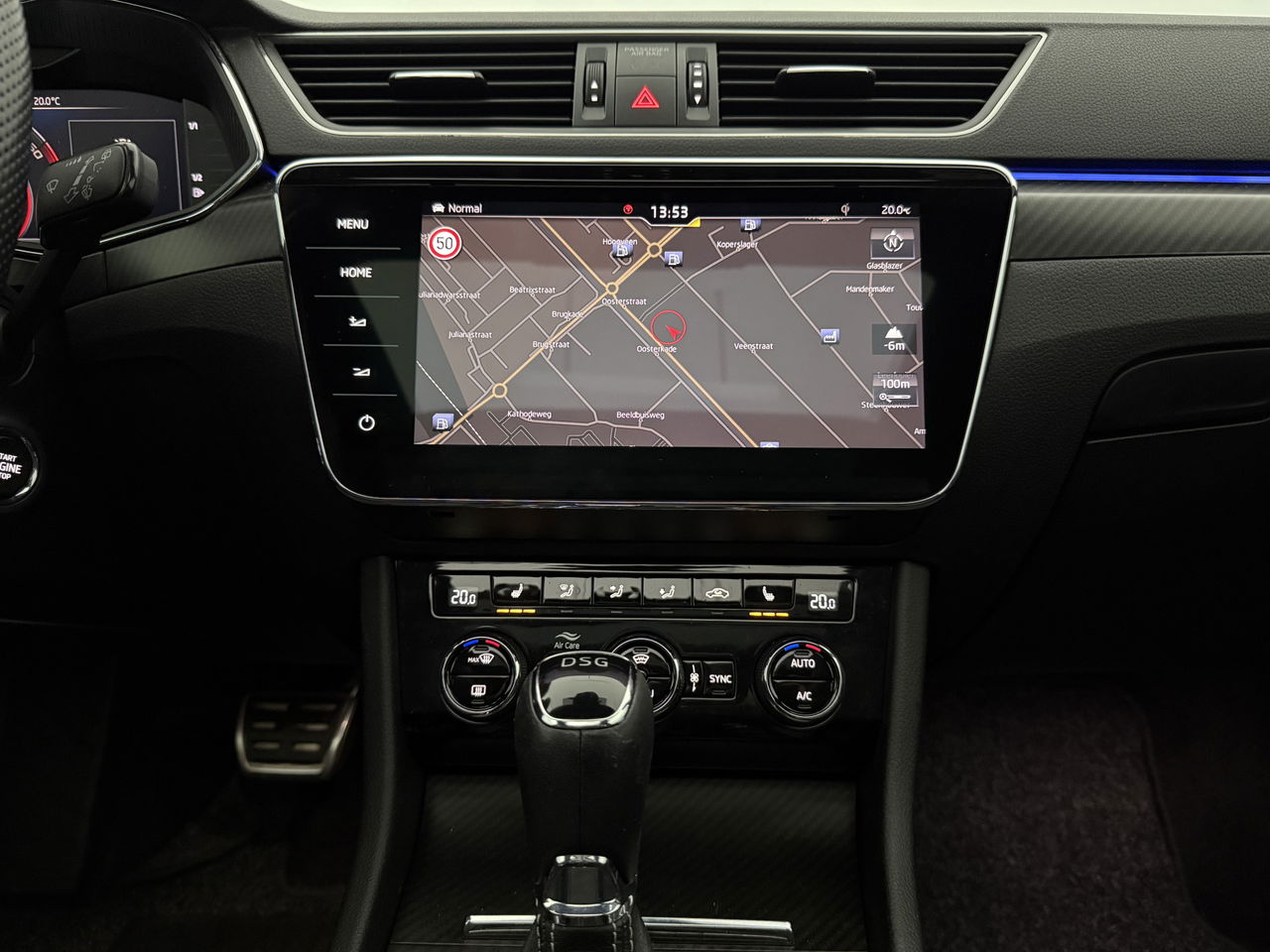 Škoda Superb 1.5 TSI 150PK ACT Sportline Business Pano LED Sfeer Trekaak Virtual Camera Carplay Memory Clima Cruise Navi PDC 19''LMV