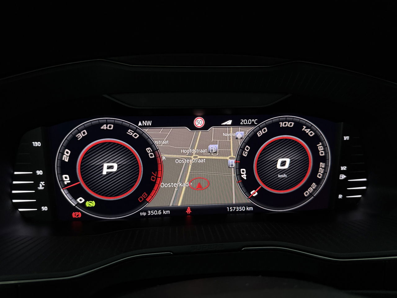 Škoda Superb 1.5 TSI 150PK ACT Sportline Business Pano LED Sfeer Trekaak Virtual Camera Carplay Memory Clima Cruise Navi PDC 19''LMV