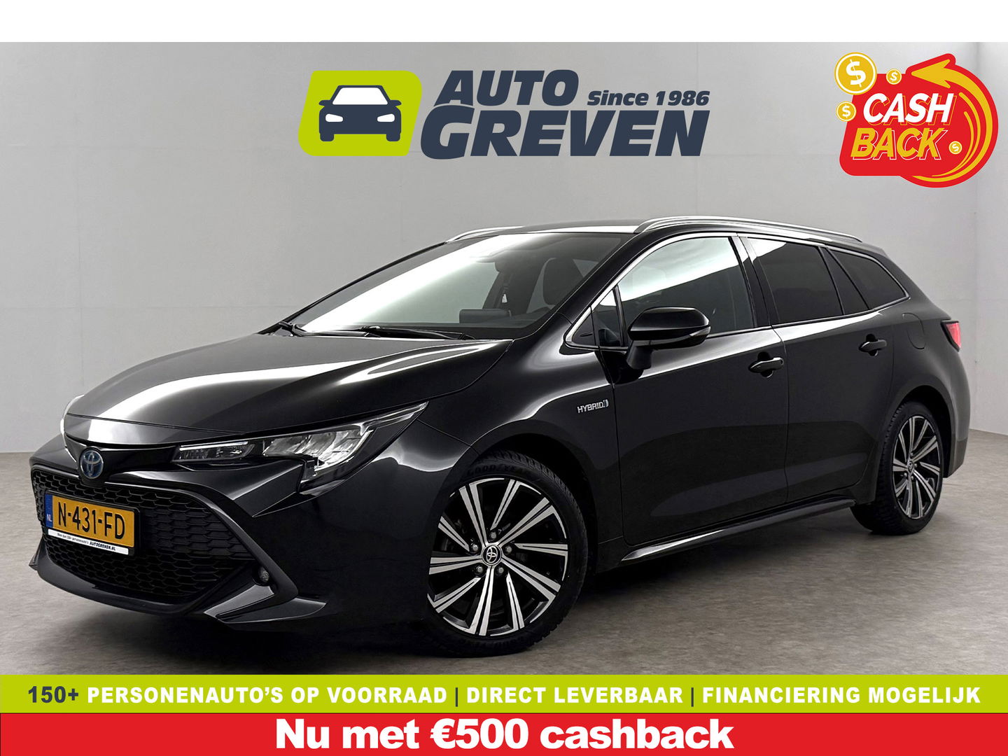 Toyota Corolla 1.8 Hybrid 148PK Business Plus | Camera | Cruise | LED | Virtual l | Navigatie | NAP