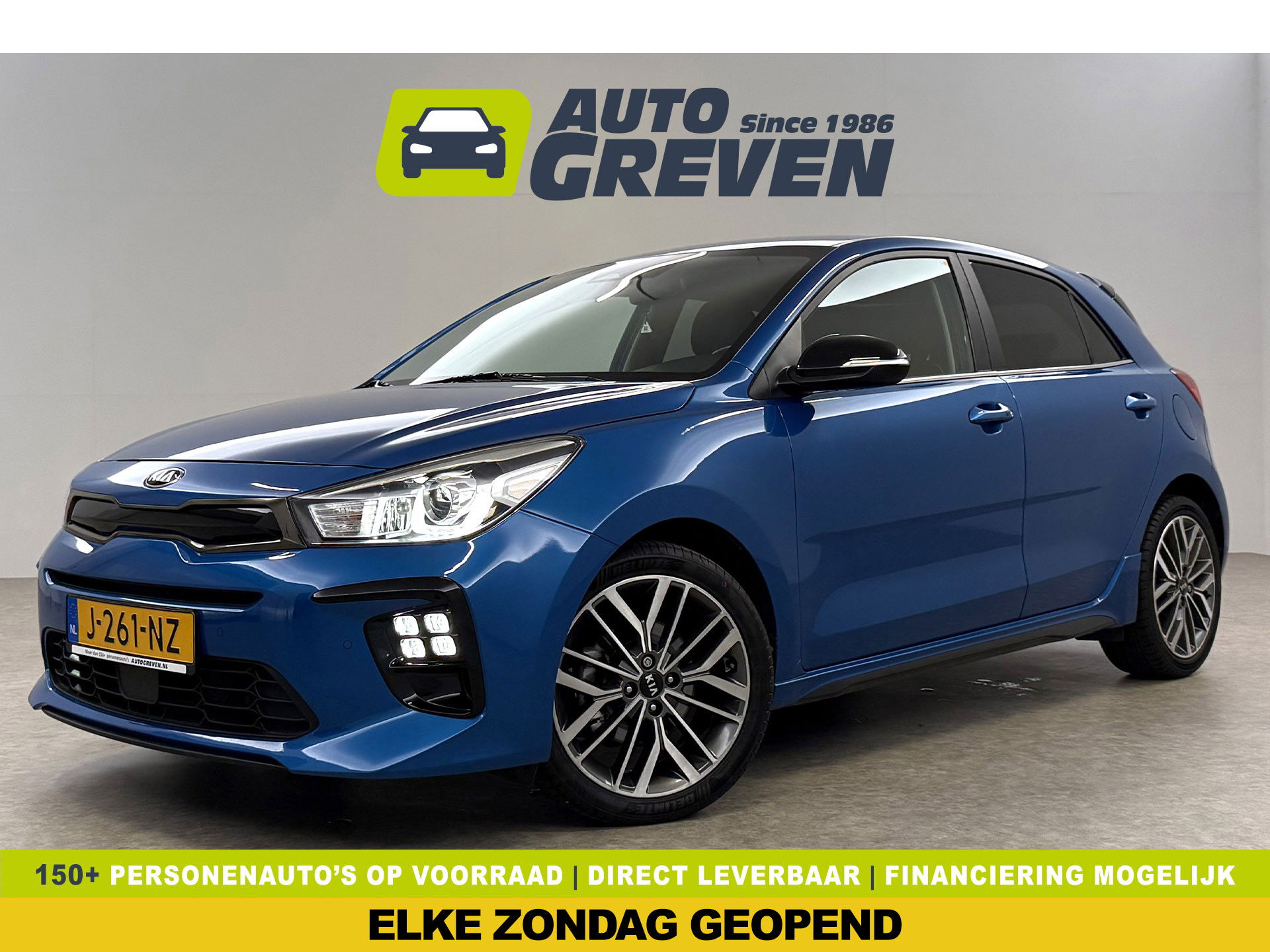 Kia Rio 1.0 T-GDi MHEV GT-Line | Camera | Carplay | LED | Cruise | Parkeersensoren | 17"LMV