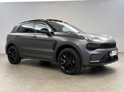 Lynk Co 01 1.5 | UNIEK Matte Grijs | 262PK Pano LED Sfeer 360Camera Memory ACC Virtual Carplay Clima Navi 20"LMV