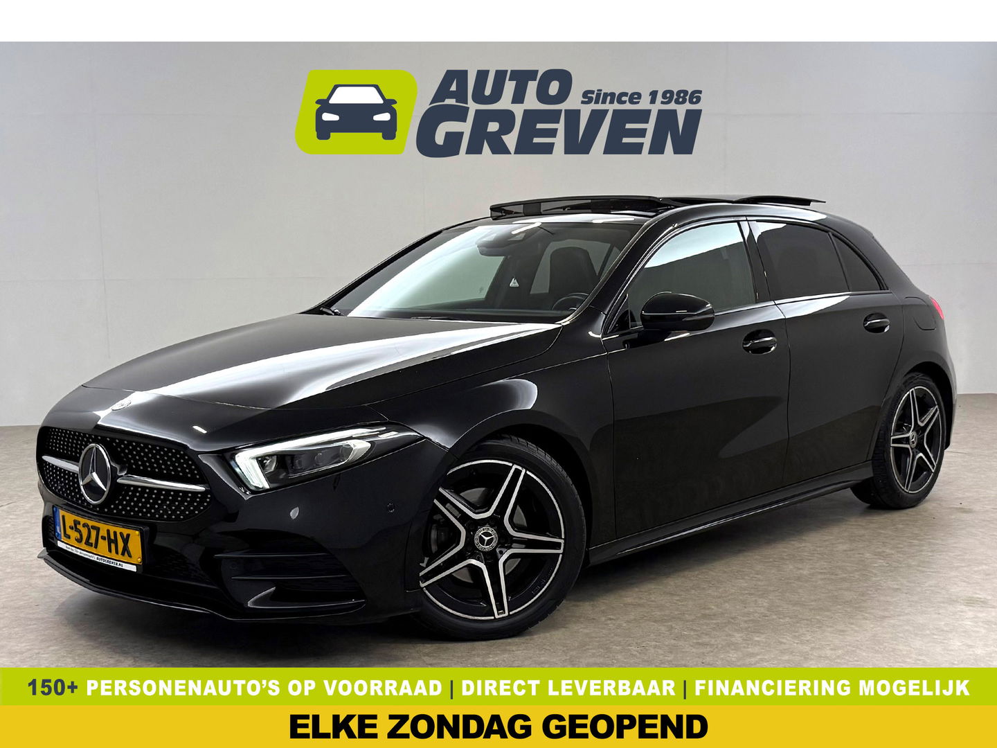 Mercedes-Benz A-Klasse 180 AMG | Pano | Sfeerverl. | Virtual | Carplay | Cruise | Parkeersens. | NAP