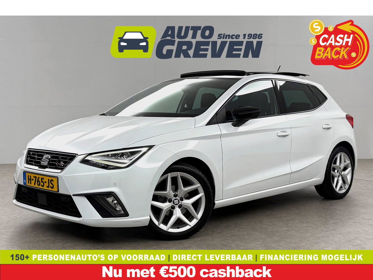 SEAT Ibiza 1.0 TSI FR | Pano | Beats Audio | Sfeerverl. | Camera | Carplay | LED | NAP