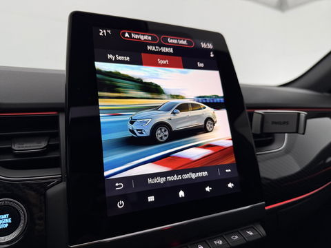 Renault Arkana 1.6 E-Tech Hybrid R.S. Line | Pano | 360° | Virtual | Carplay | LED | Adaptive Cruise | Parkeersens.