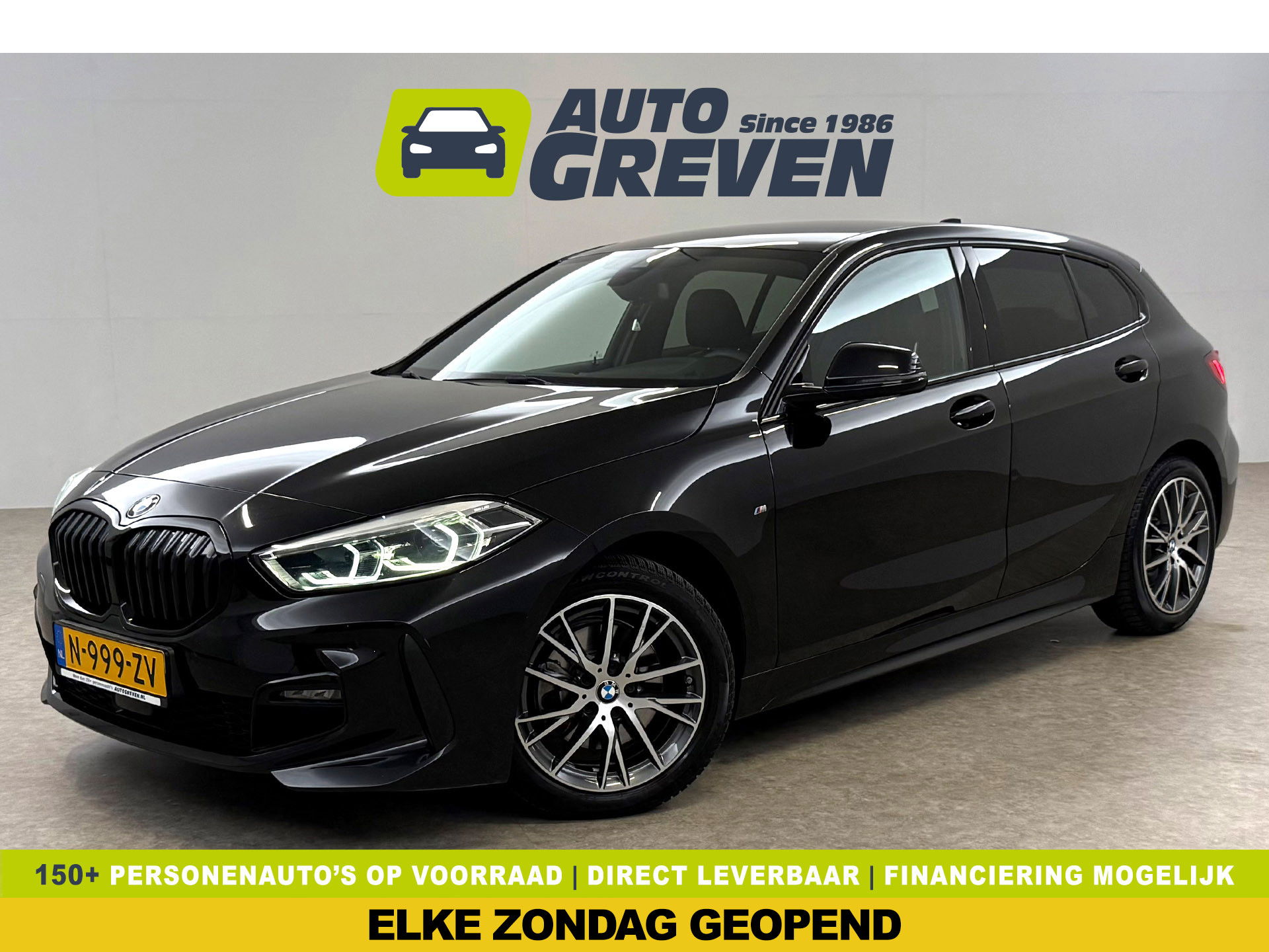 BMW 1-serie 118i M-sport | Sfeerverl. | Virtual | Carplay | Cruise | Parkeersens | LED | NAP