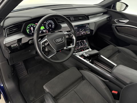 Audi e-tron 55 Quattro S-line 95 kWh | Pano | B&O | Virtual | Sfeerverl. | Trekh | Memory | NAP