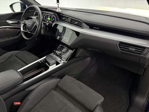 Audi e-tron 55 Quattro S-line 95 kWh | Pano | B&O | Virtual | Sfeerverl. | Trekh | Memory | NAP