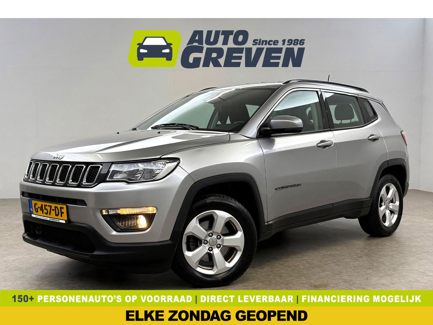 Jeep Compass 1.4 MultiAir 141PK Longitude | Camera | Cruise | Carplay | Navigatie | Parkeersens. | Clima
