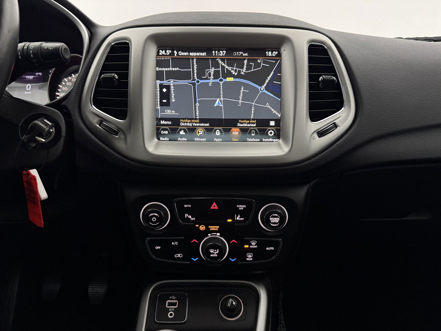 Jeep Compass 1.4 MultiAir 141PK Longitude | Camera | Cruise | Carplay | Navigatie | Parkeersens. | Clima