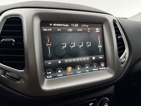 Jeep Compass 1.4 MultiAir 141PK Longitude | Camera | Cruise | Carplay | Navigatie | Parkeersens. | Clima