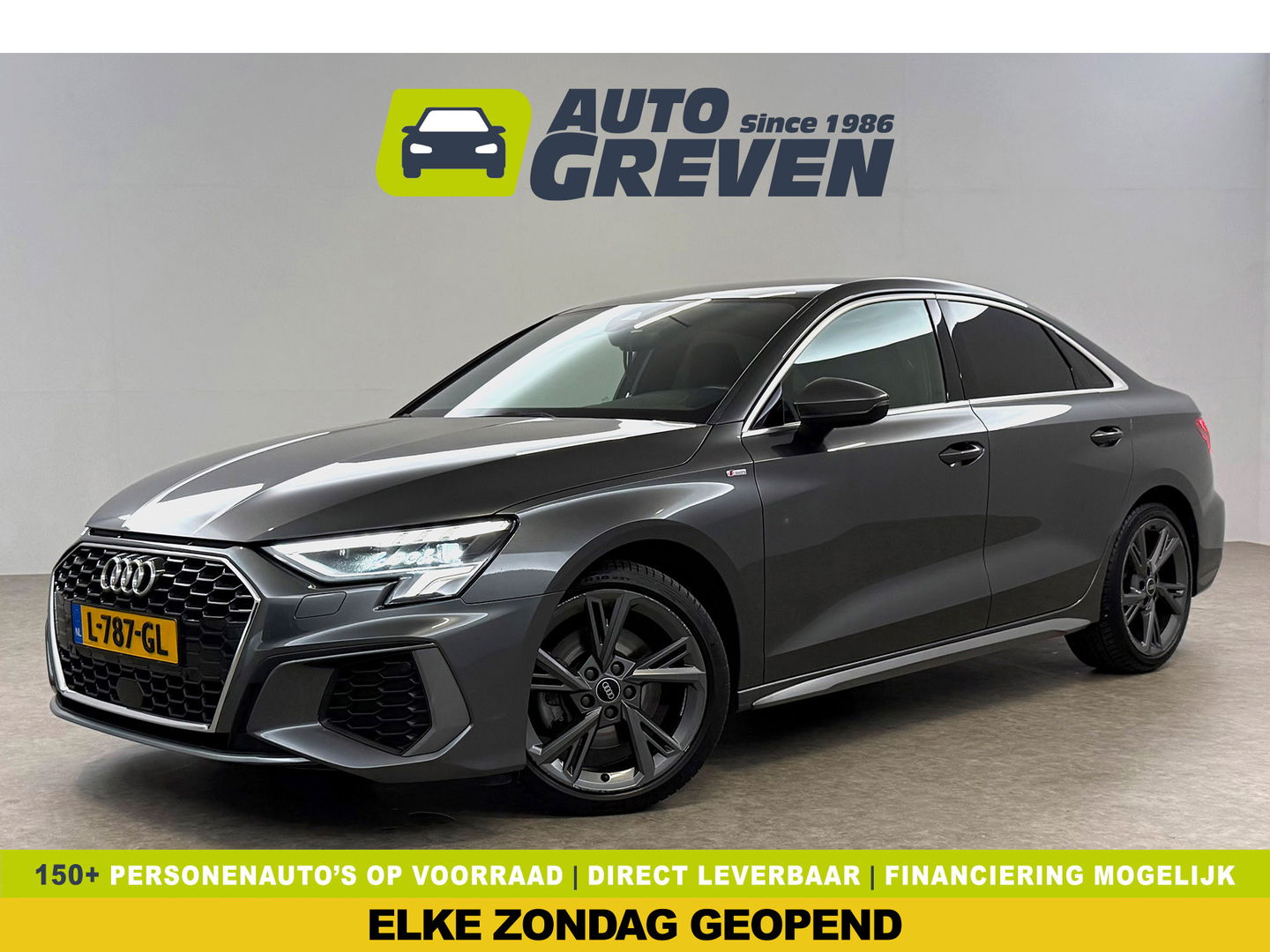 Audi A3 30TFSI S-Line | Virtual | Carplay | Navi | Parkeersens. | Stoelverwarming | LED | NAP