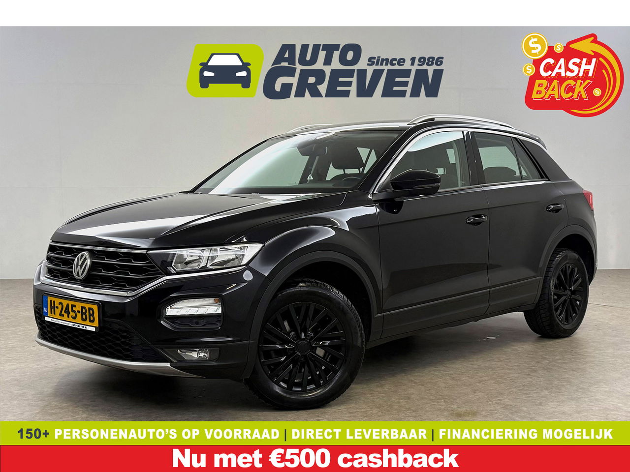 Volkswagen T-Roc TSI Style Business | Camera | Carplay | LED | Trekhaak | Adaptive-Cruise | Parkeersens. | 16"LMV