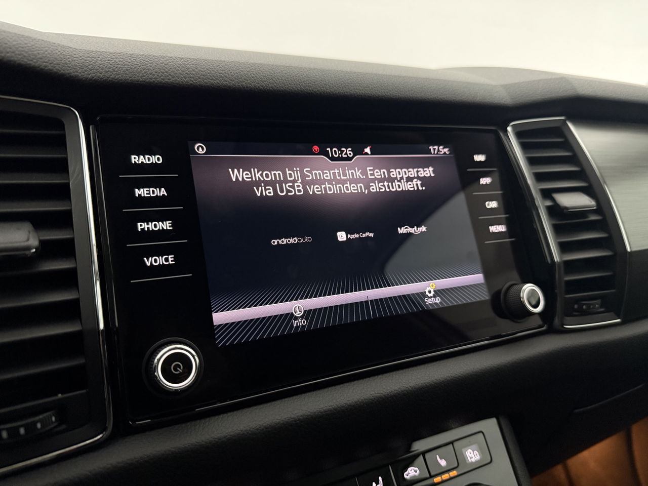 Škoda Kodiaq 1.4 TSI ACT | LED | Carplay | Trekhaak | Navigatie | Parkeersens. | Stoelverwarming | 17"LMV