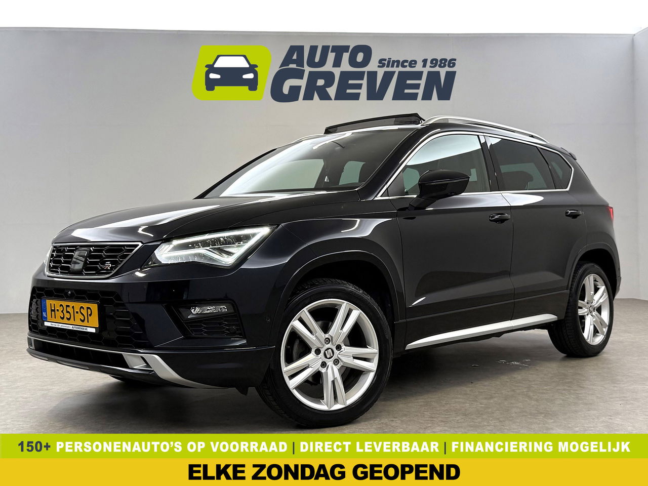 SEAT Ateca 1.5 TSI FR | 360° | Panoramadak | LED | Trekhaak | Virtual Cockpit | Sfeerver. | Carplay