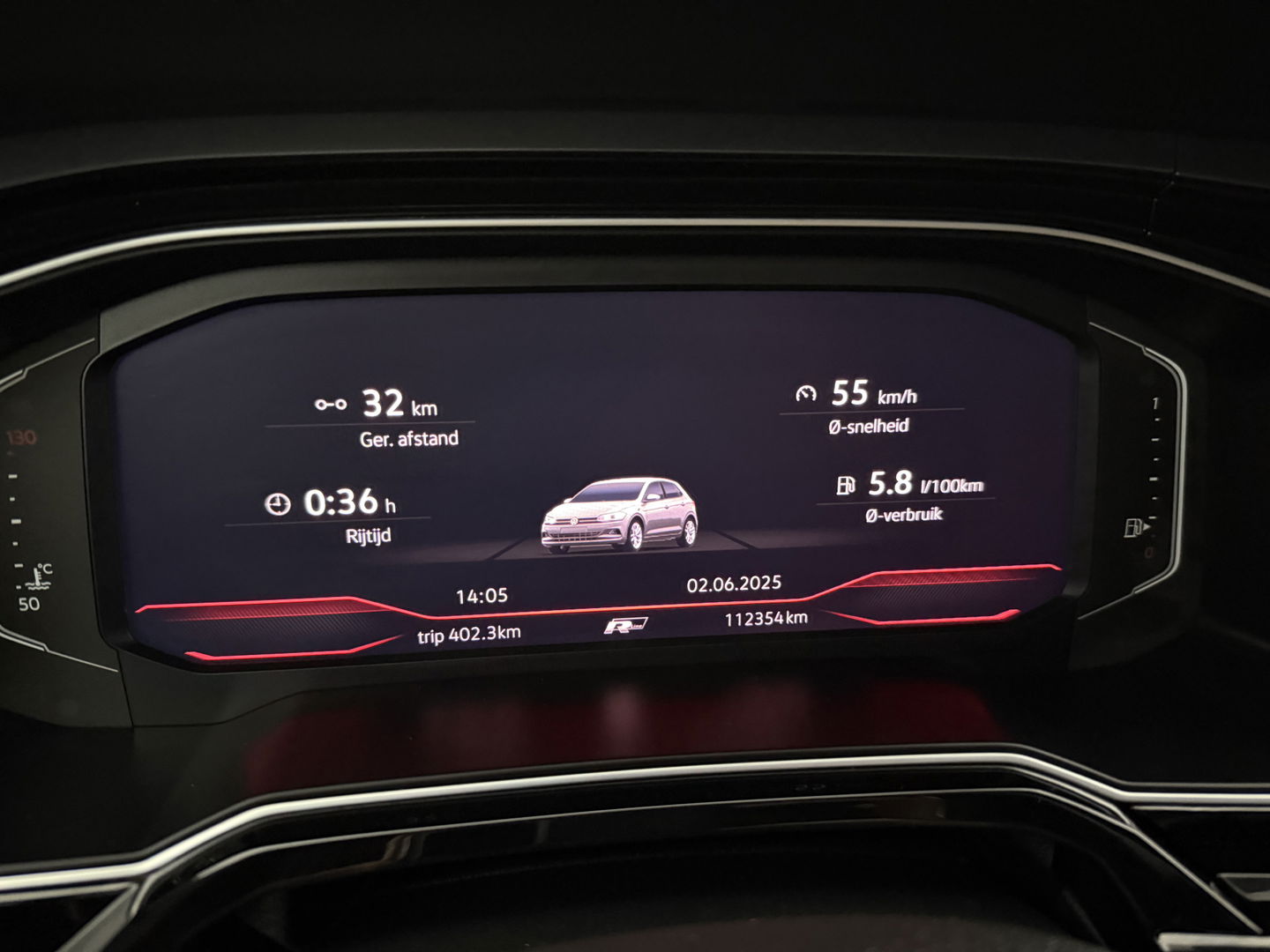 Volkswagen Polo 1.0 TSI 116PK R-line | LED | Virtual | Adaptive Cruise | Carplay | Camera | Parkeersens. | NAP