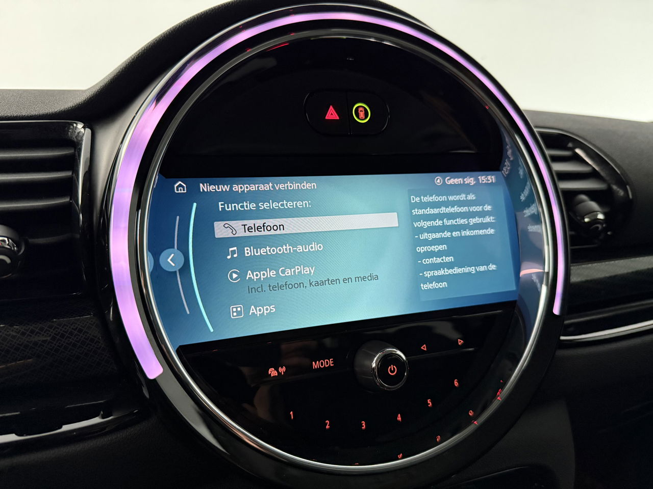 MINI Clubman 1.5 Cooper Classic | Sfeerverl | Virtual | Camera | LED | Carplay | Leder | NAP