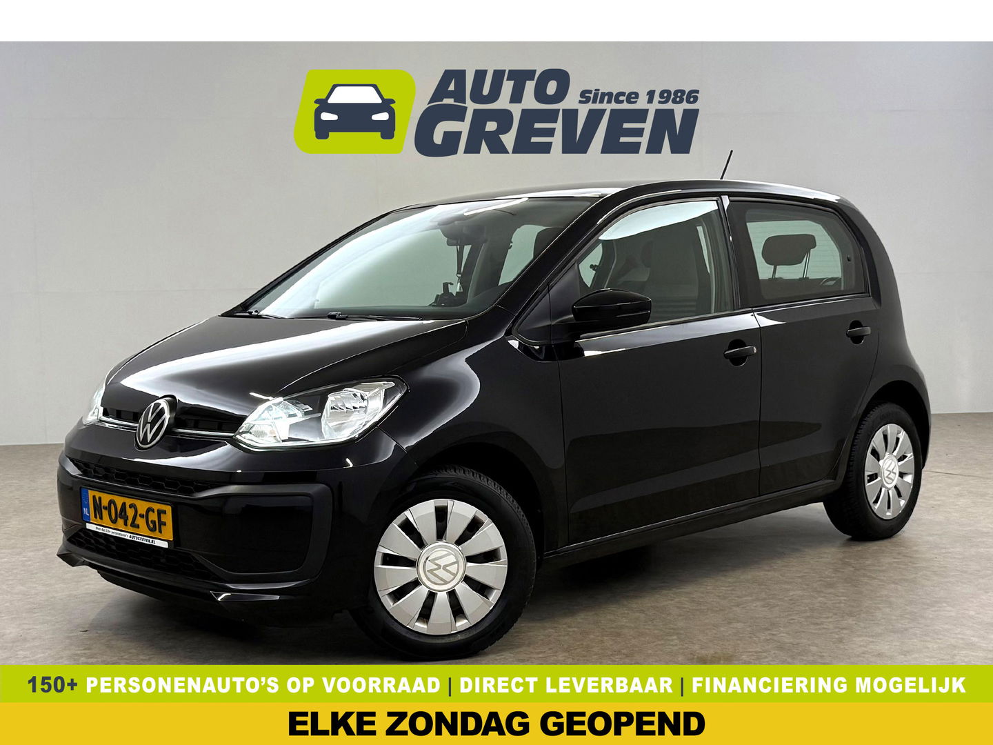 Volkswagen up! 1.0 | LED | Airco | Bluetooth | Orig. NL | DAB+