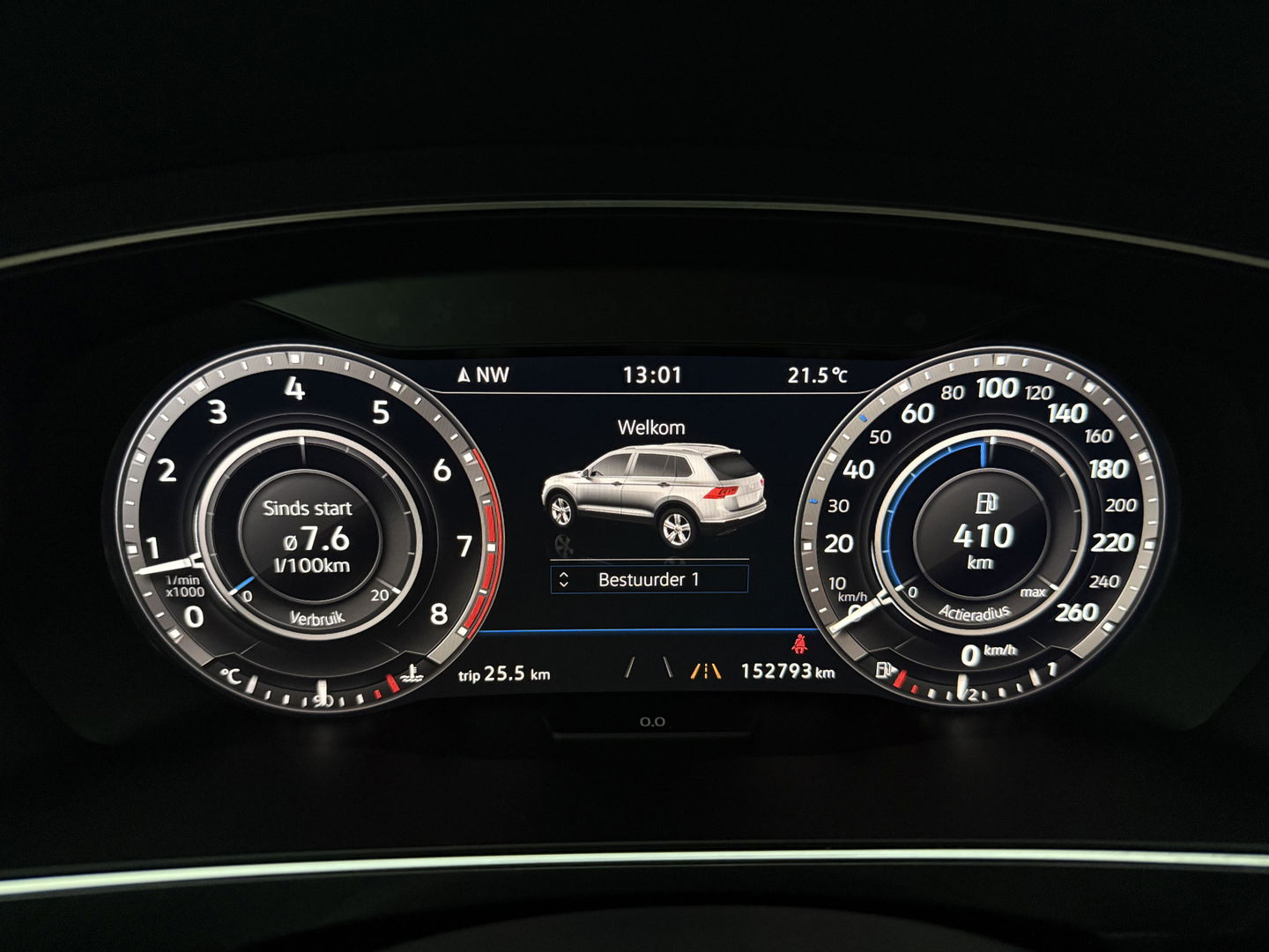 Volkswagen Tiguan 1.4 TSI R-line | Virtual | LED |  Adaptive Cruise | Carplay | Parkeersens. | 19"LMV
