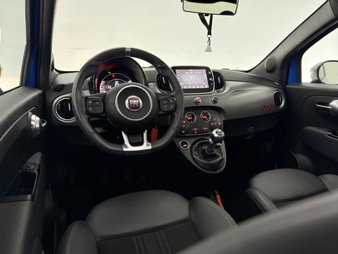 Fiat 500 1.0 Hybrid Sport | Pano | Navigatie | LED | Carplay | Cruise | Parkeersens. l NAP