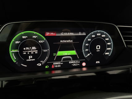 Audi e-tron 50 Quattro plus 71 kWh 313PK | SOH: 88% | Pano | Virtual | LED | Carplay | Adaptive Cruise | Parkeersens.