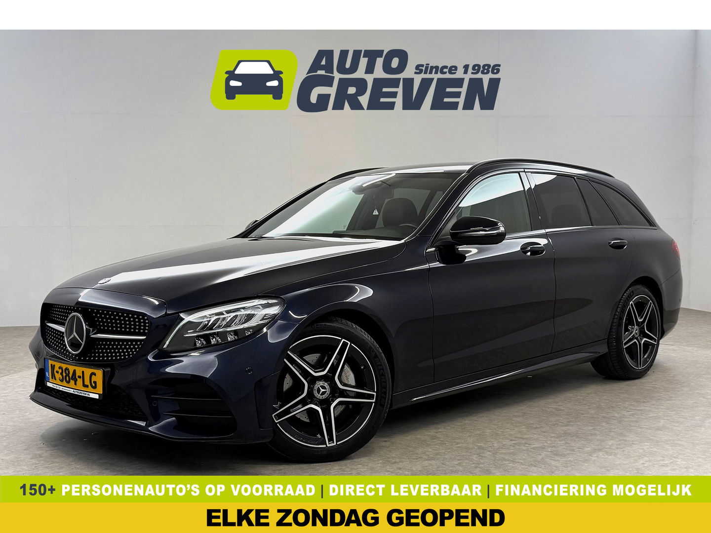Mercedes-Benz C-Klasse 180 AMG | Virtual | Camera | LED | Adaptive Cruise | Navigatie | Parkeersens. l NAP