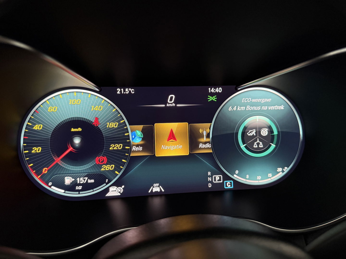 Mercedes-Benz C-Klasse 180 AMG | Virtual | Camera | LED | Adaptive Cruise | Navigatie | Parkeersens. l NAP