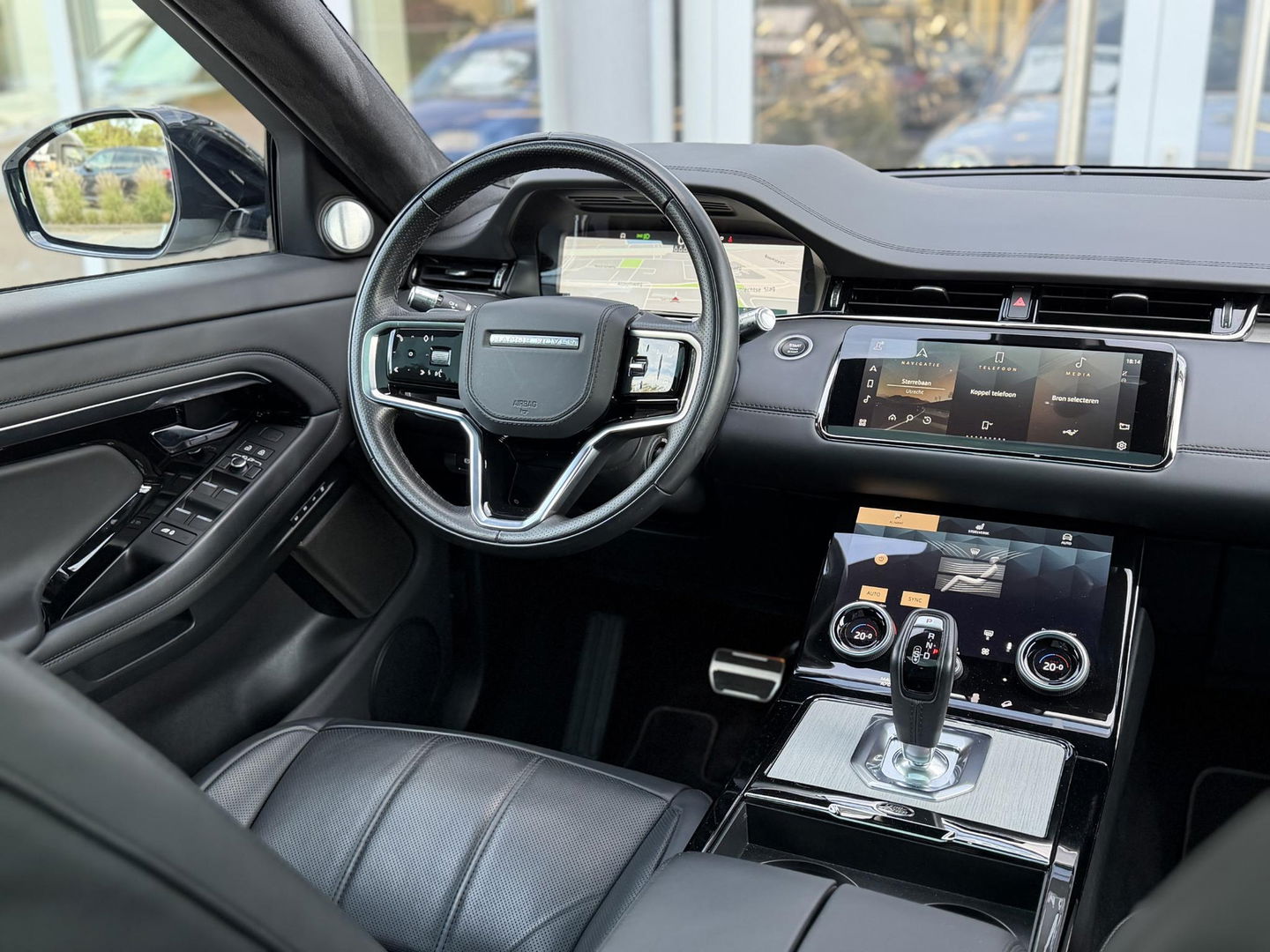 Land Rover Range Rover Evoque 1.5 P300e AWD R-Dynamic Autobiography SOH95%|Pano|360Cam|Meridian|ACC|Diamand Leder|Memory|Digitaal dash|Matrix Led