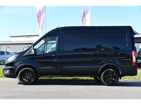 Ford Transit 350 2.0 TDCI L2H2 Limited Black Edition Cruise, Carplay, Xenon, 185pk, Automaat, Multimedia, Sensoren, NAVI, Uniek!