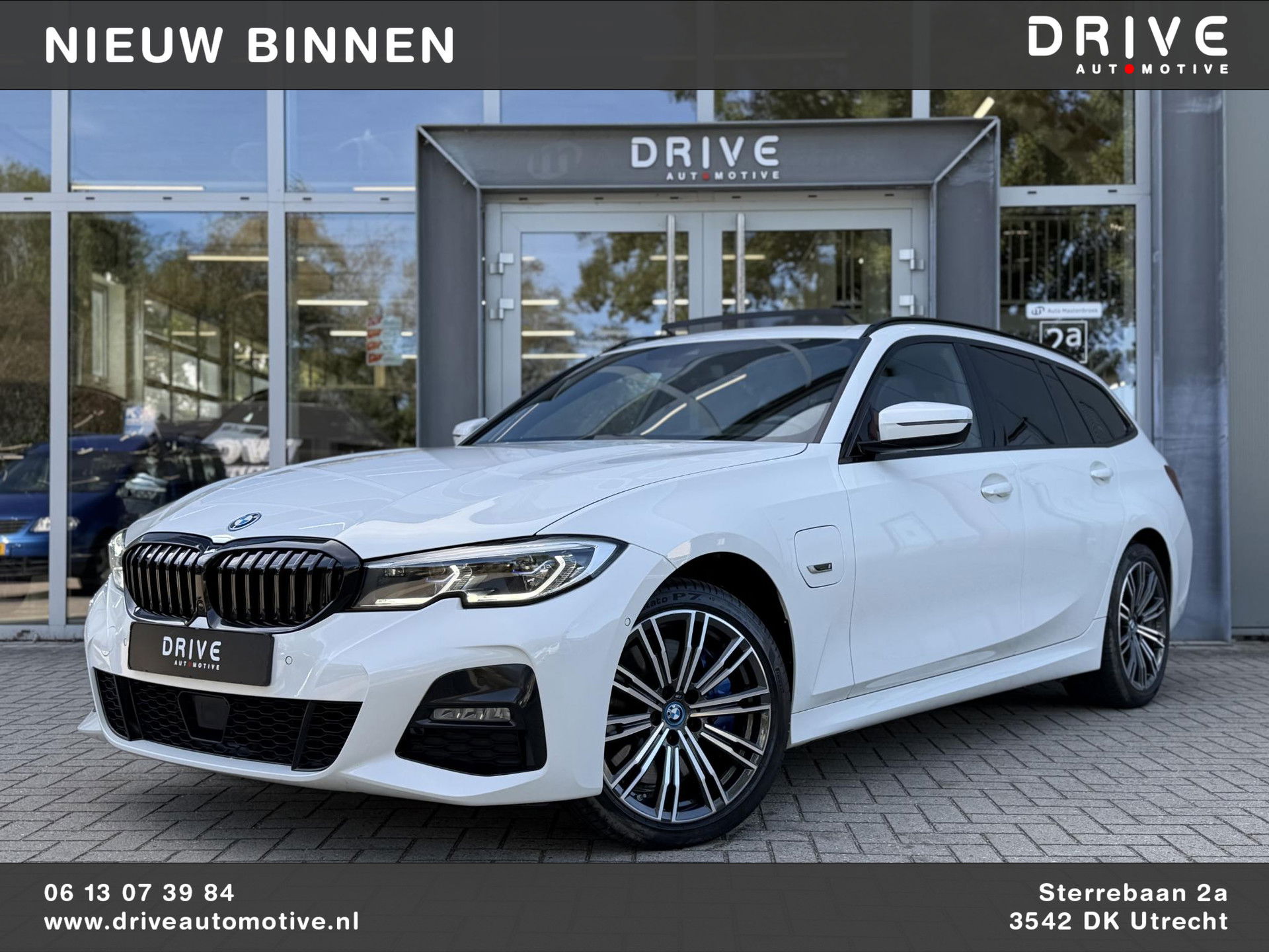 BMW 3 Serie Touring 330e xDrive High Ex. M-Sport|SOH90%|Pano|Laser|Driving Ass Prof|HUD|HiFi||Trekhaak