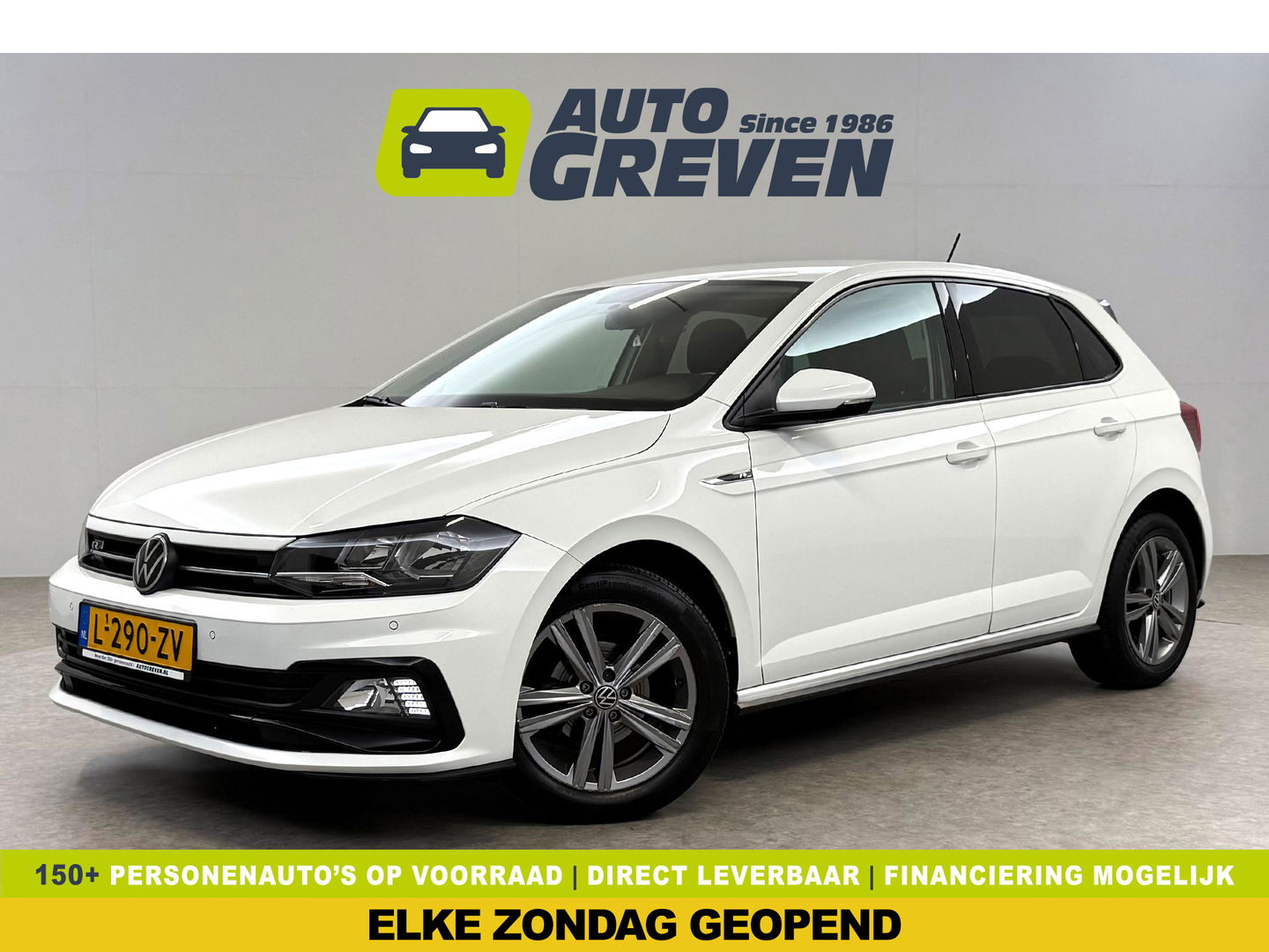 Volkswagen Polo 1.0 TSI R-line | Adaptive Cruise | Carplay | LED | DSG | Airco | NAP
