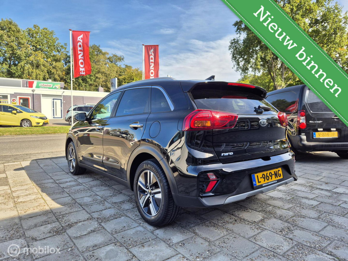 Kia Niro 1.6 GDi Hybrid DynamicPlusLine, Leer, Camera, Carplay