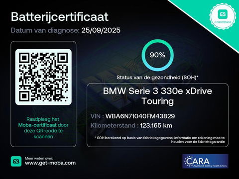 BMW 3 Serie Touring 330e xDrive High Ex. M-Sport|SOH90%|Pano|Laser|Driving Ass Prof|HUD|HiFi||Trekhaak