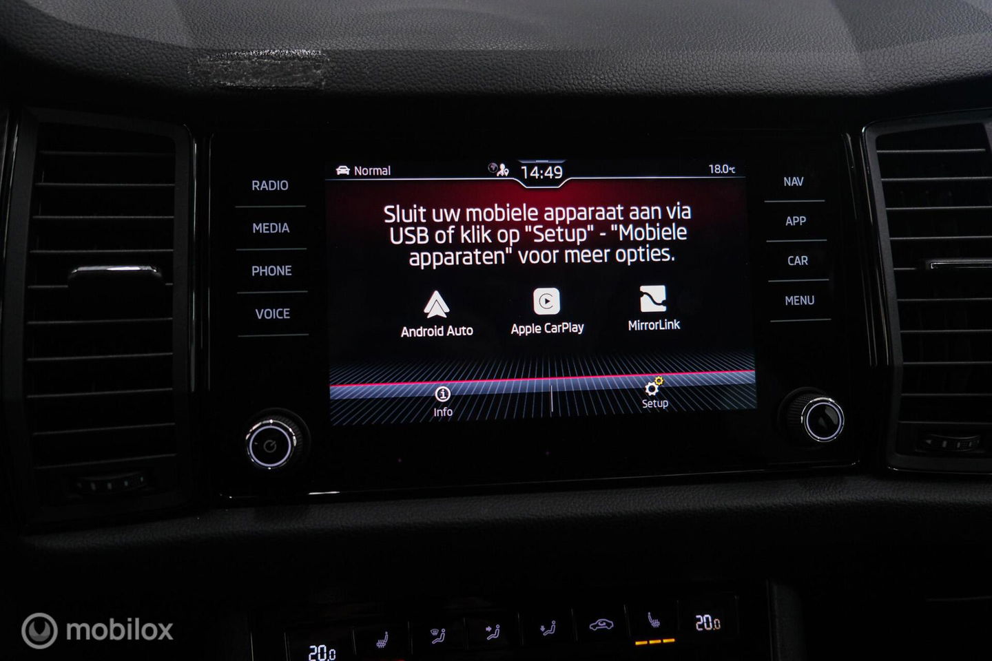 Škoda Kodiaq 1.5 TSI Sportline Business 7p | Trekhaak | Camera | BTW auto | NL auto | Adaptive | Virtual Cockpit |
