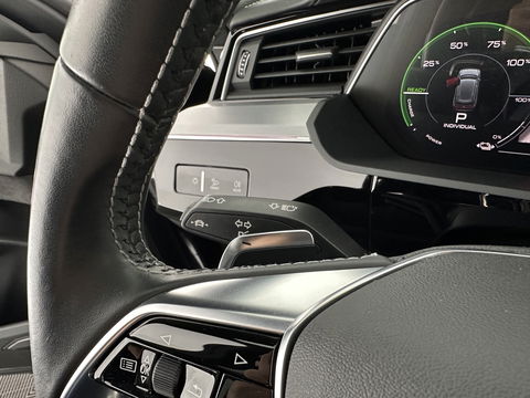 Audi e-tron 55 quattro advanced 95 kWh [3-Fase] {SOH-92%} *PANO | LUXURY-LEATHER | FULL-LED | BANG&OLUFSEN | ADAPTIVE-CRUISE | MEMORY-PACK | BLIND-SPOT | TOP-VIEW | SPORT/HEATED-SEATS | KEYLESS | DAB+ | ECC | PDC | 22''ALU*