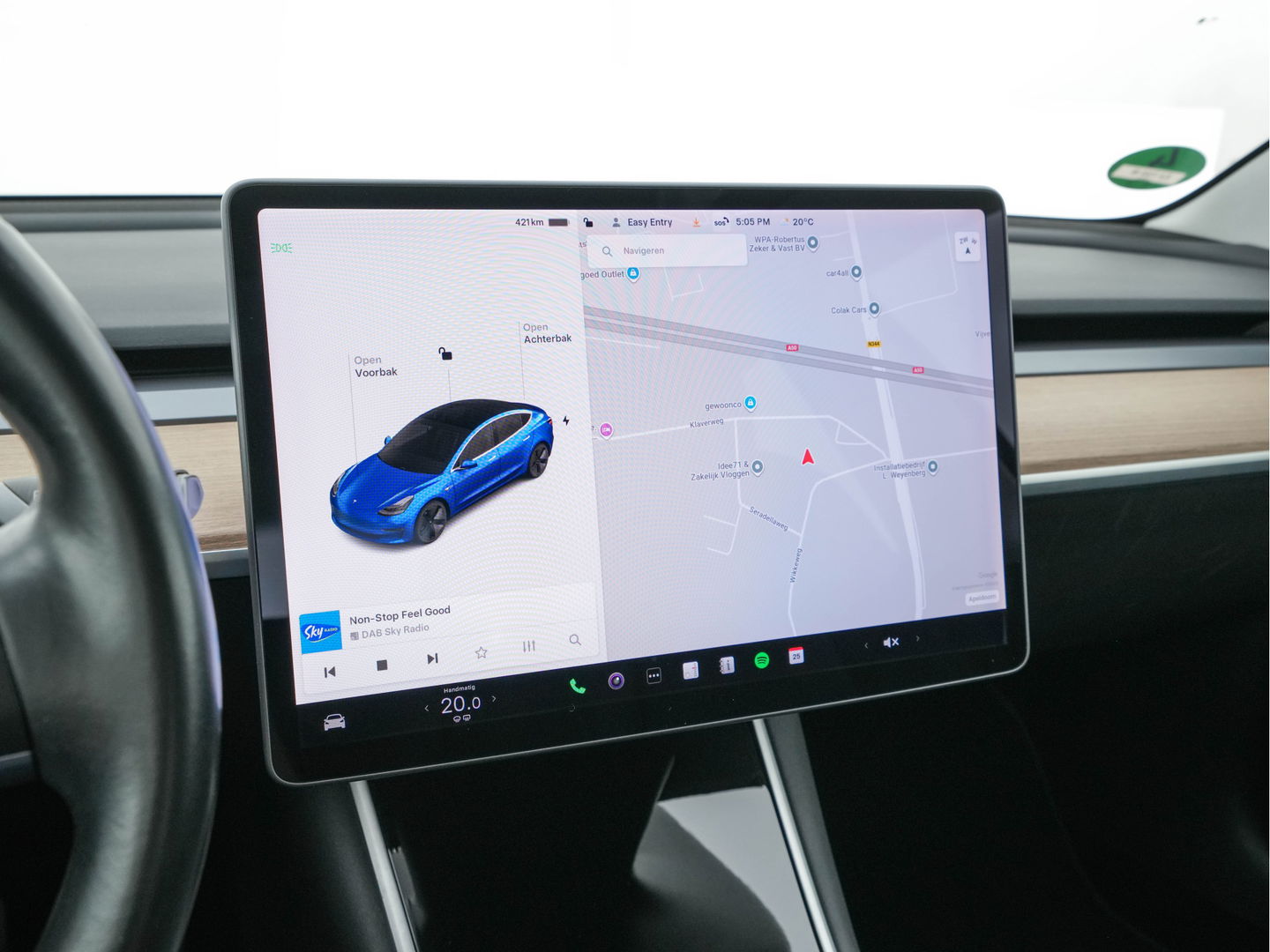 Tesla Model 3 Long Range AWD 75 kWh [3-Fase] {SOH-83%} (INCL-BTW) Aut. *PANO | AUTO-PILOT | LUXURY-LEATHER | KEYLESS | FULL-LED | MEMORY-PACK | SURROUND-VIEW | DAB | CARPLAY | DIGI-COCKPIT | LANE-ASSIST | COMFORT-SEATS | 18"ALU*