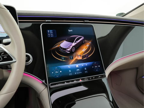 Mercedes-Benz EQS 350 Business Line 90 kWh [3-Fase] (INCL-BTW) *LUXURY-LEATHER | FULL-LED | MEMORY-PACK | HEATED-COMFORTSEATS | DIGI-COCKPIT | CAMERA | AMBIENT-LIGHT | NAVI-FULLMAP | BLIND-SPOT | KEYLESS | CARPLAY | 19''ALU*